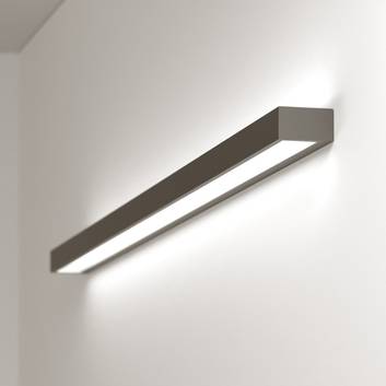 LED nástěnné světlo Mera, šířka 120 cm, černá