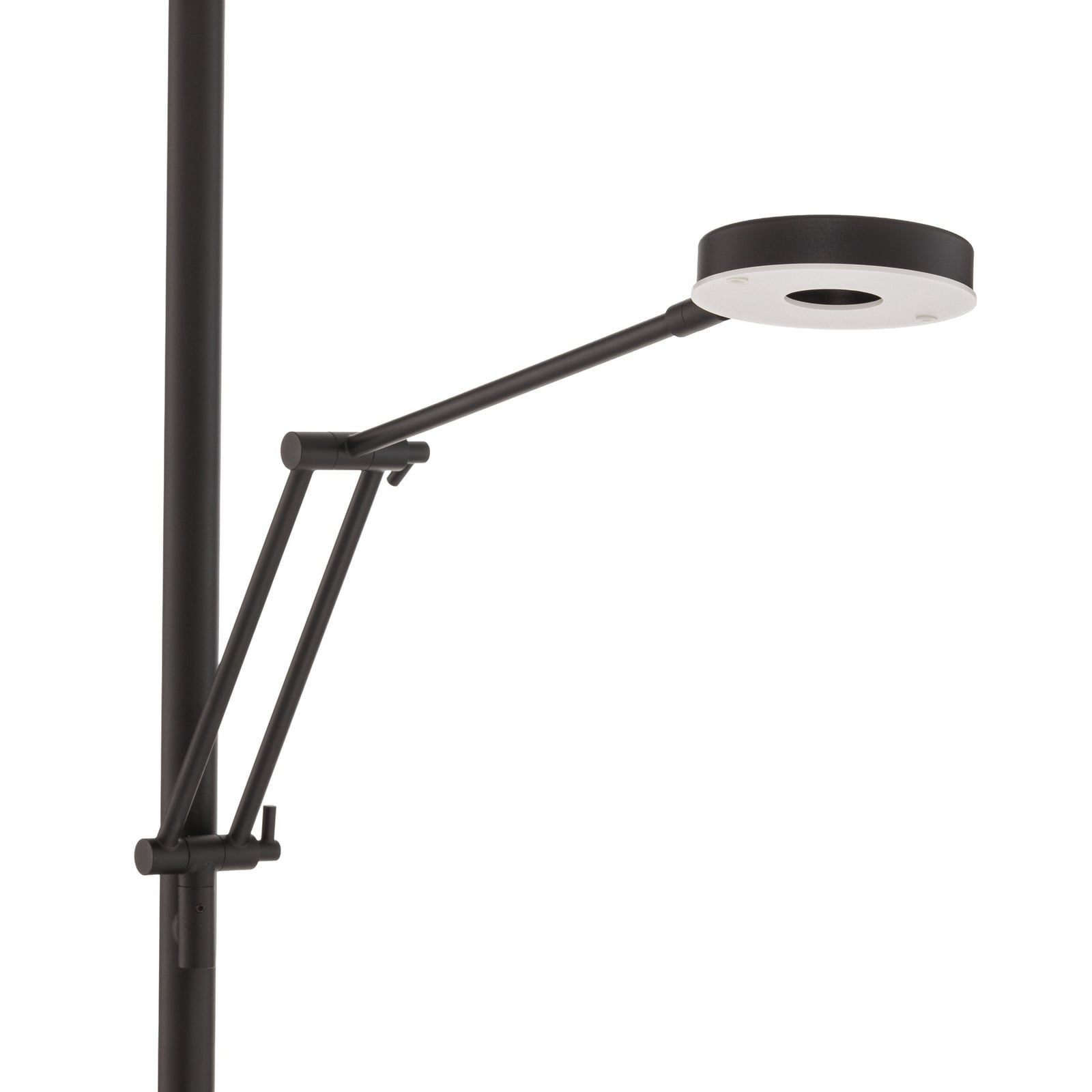 LED-Deckenfluter Barrie mit Leselicht schwarz matt LED-Deckenfluter Barrie mit Leselicht schwarz matt