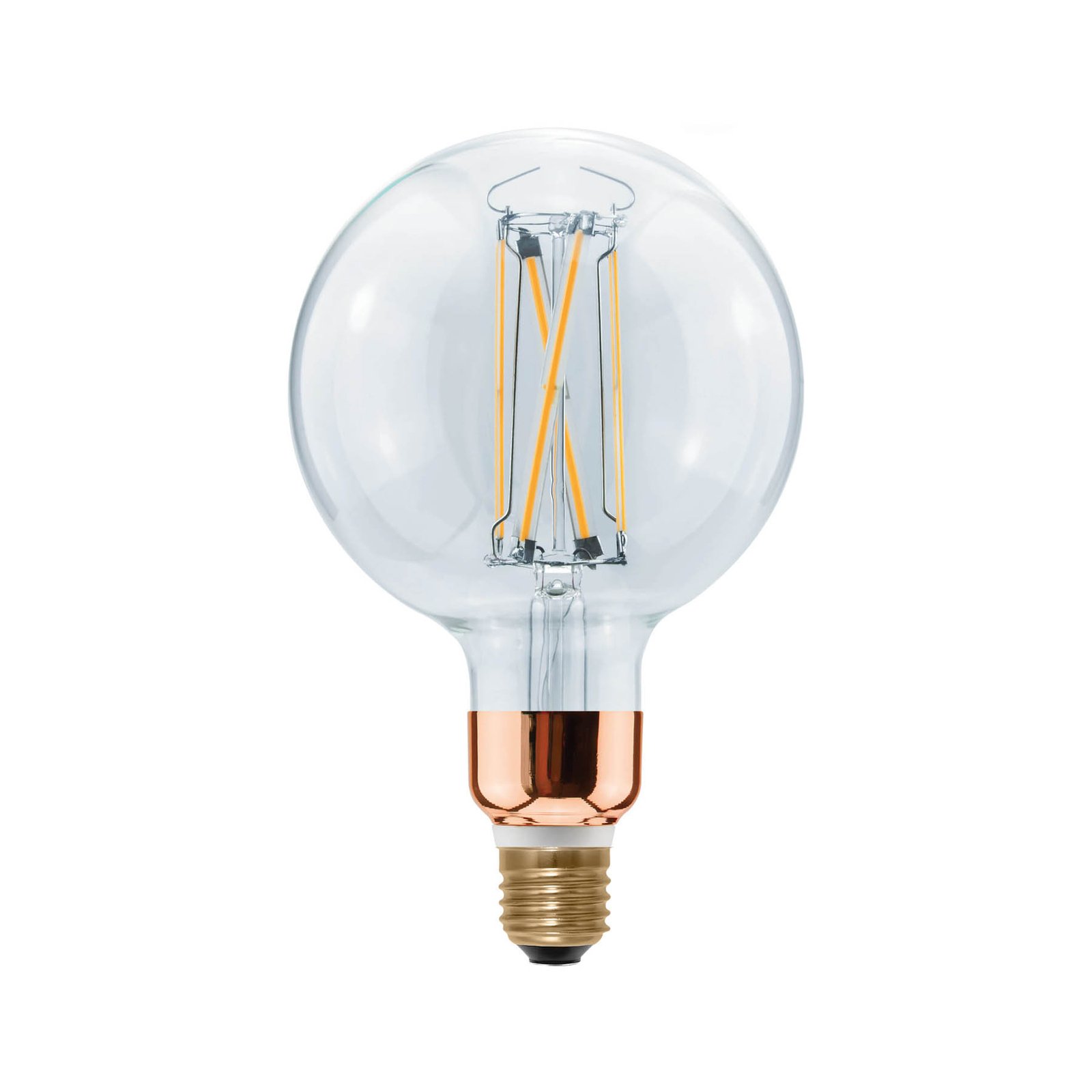 SEGULA LED-Globelampe E27 14 W klar Filament 922 dim 1400 lm