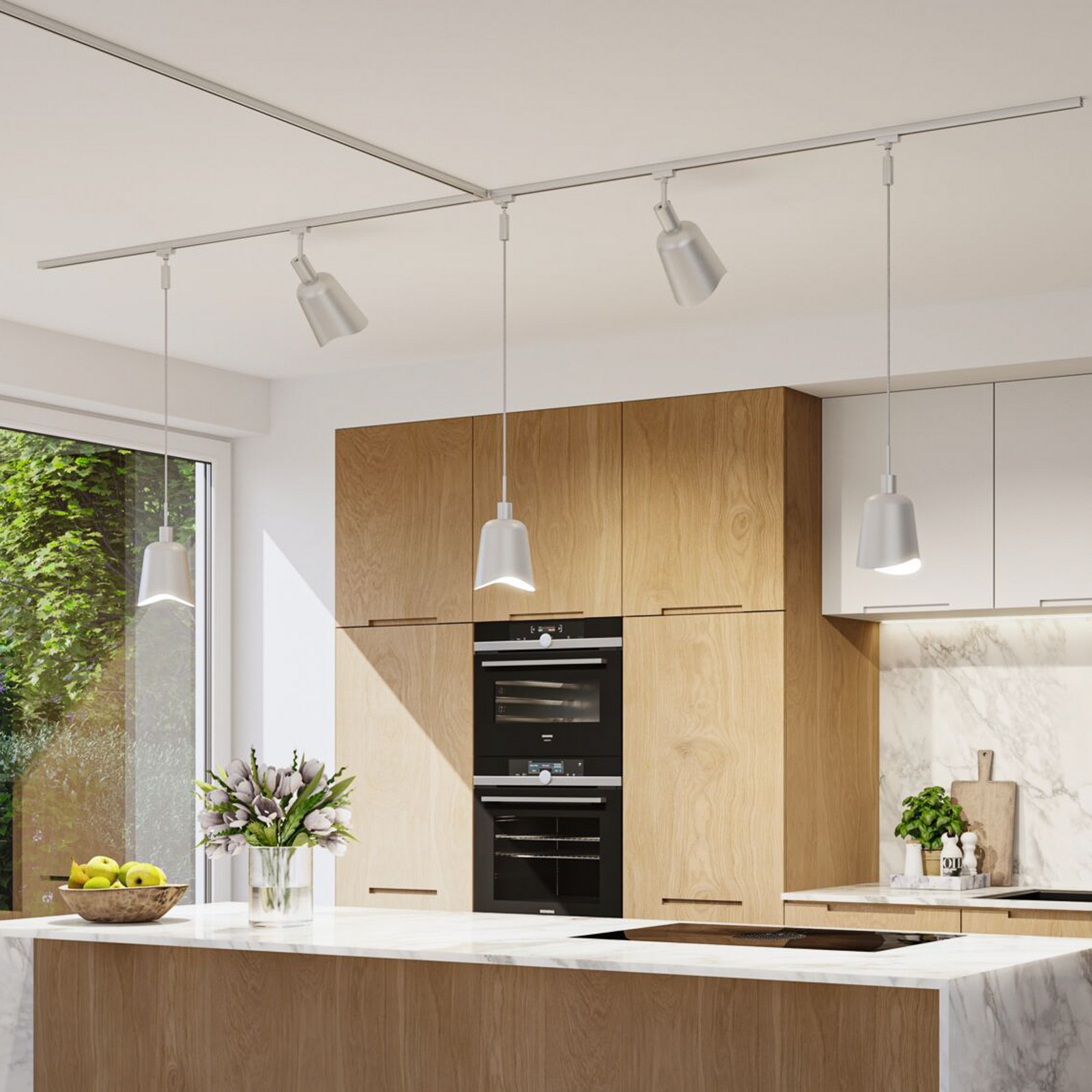 Paulmann Branco Mate, Cromado Mate Abajur Urail Alvaro Branco/Cromado Decosystems