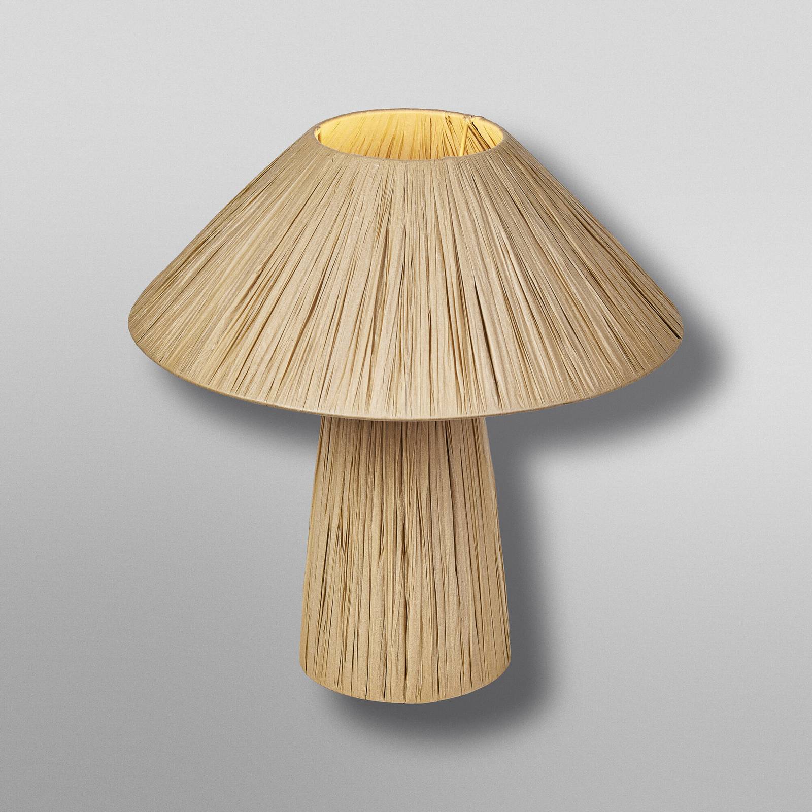 Lampa stołowa OSRAM Decor Bamboo Paper Hat, bambus, E27