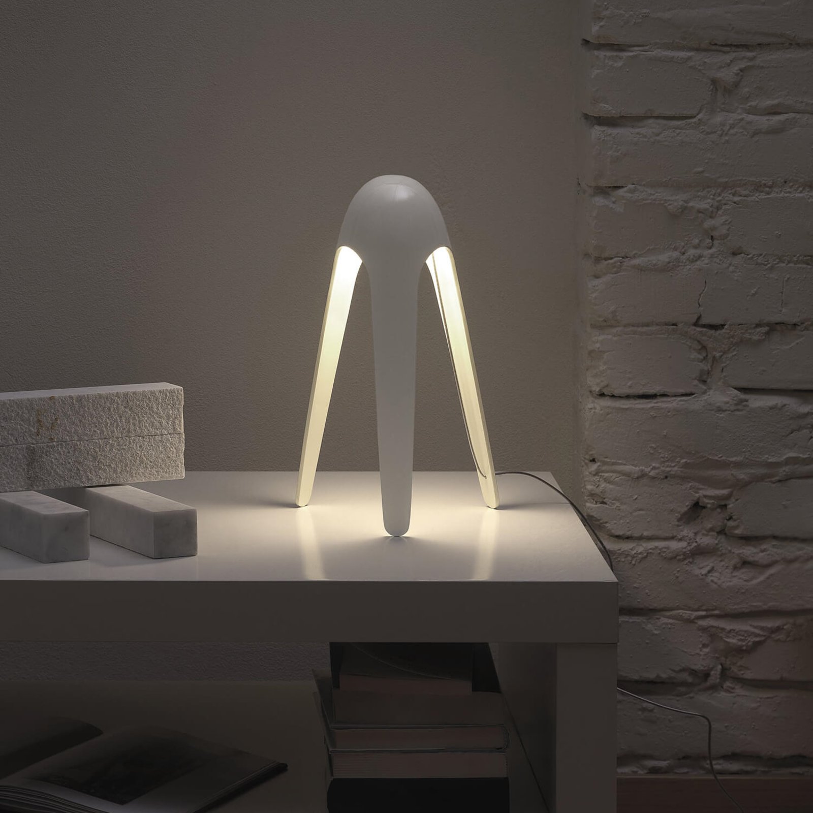 Cyborg Lampă de Masă White - Martinelli Luce