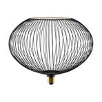 Segula LED Floating Filo melns Oval300 E27 6W 2200 K dim.