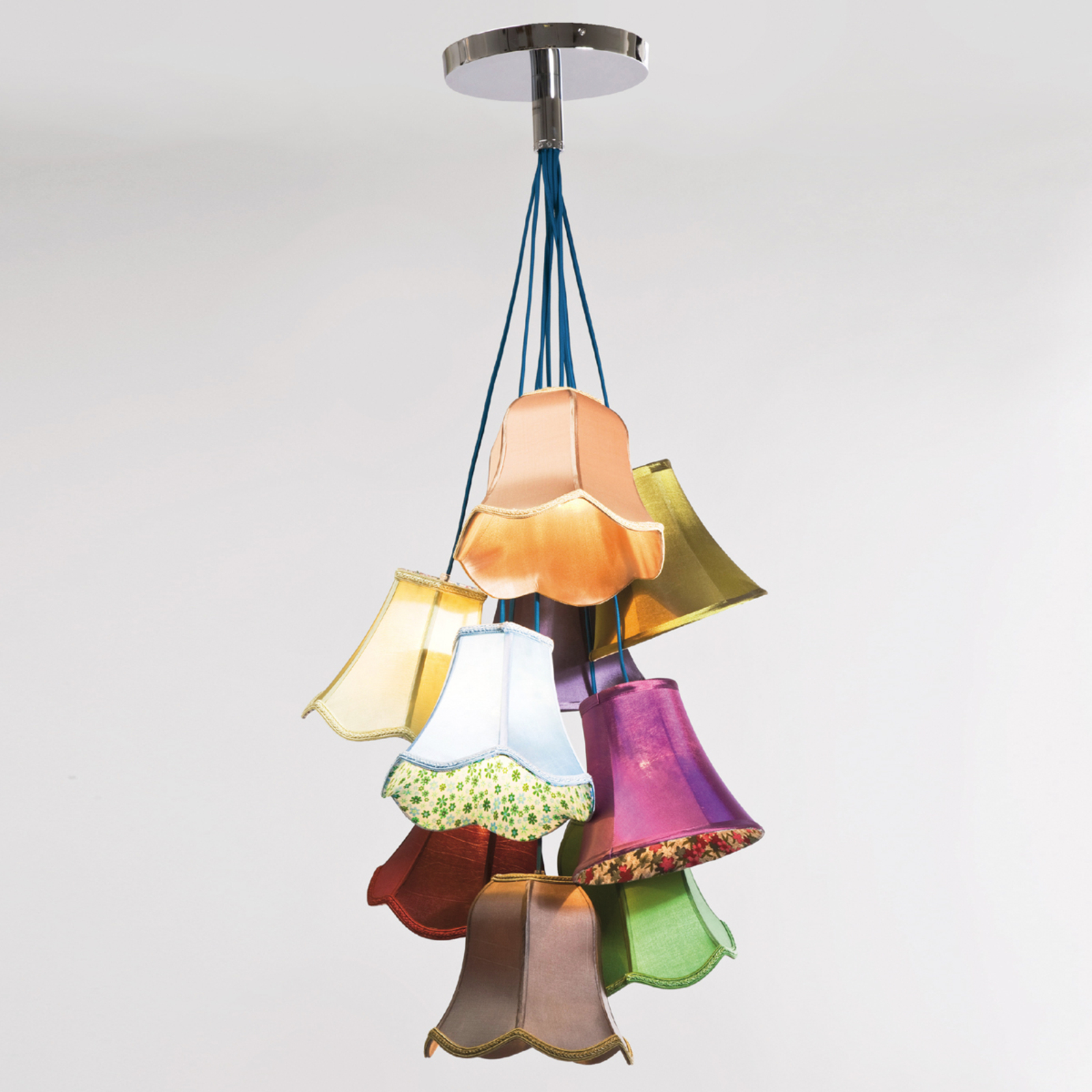 Saloon Flower - lampada a sospensione multicolore