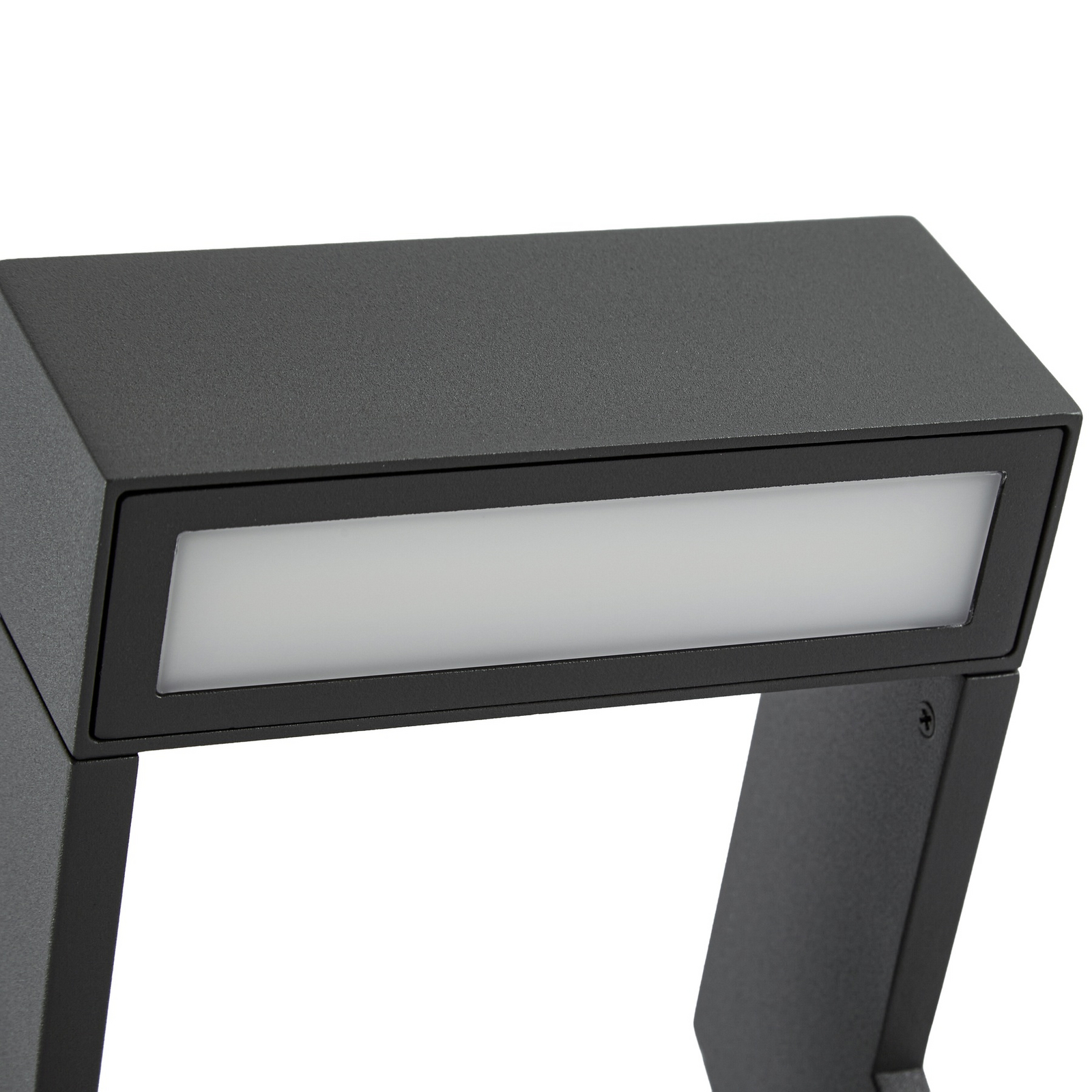 LED osvětlení cesty Kovato, výška 60 cm, tmavě šedé, IP65 – Arcchio