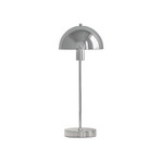 Lampe de table Vienda, chromée, hauteur 50 cm, métal, E14 - Herstal