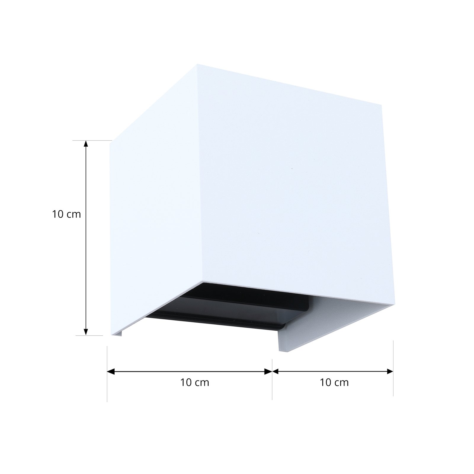 Dara Square LED Smart Draußen Wandleuchte Weiß - Lindby