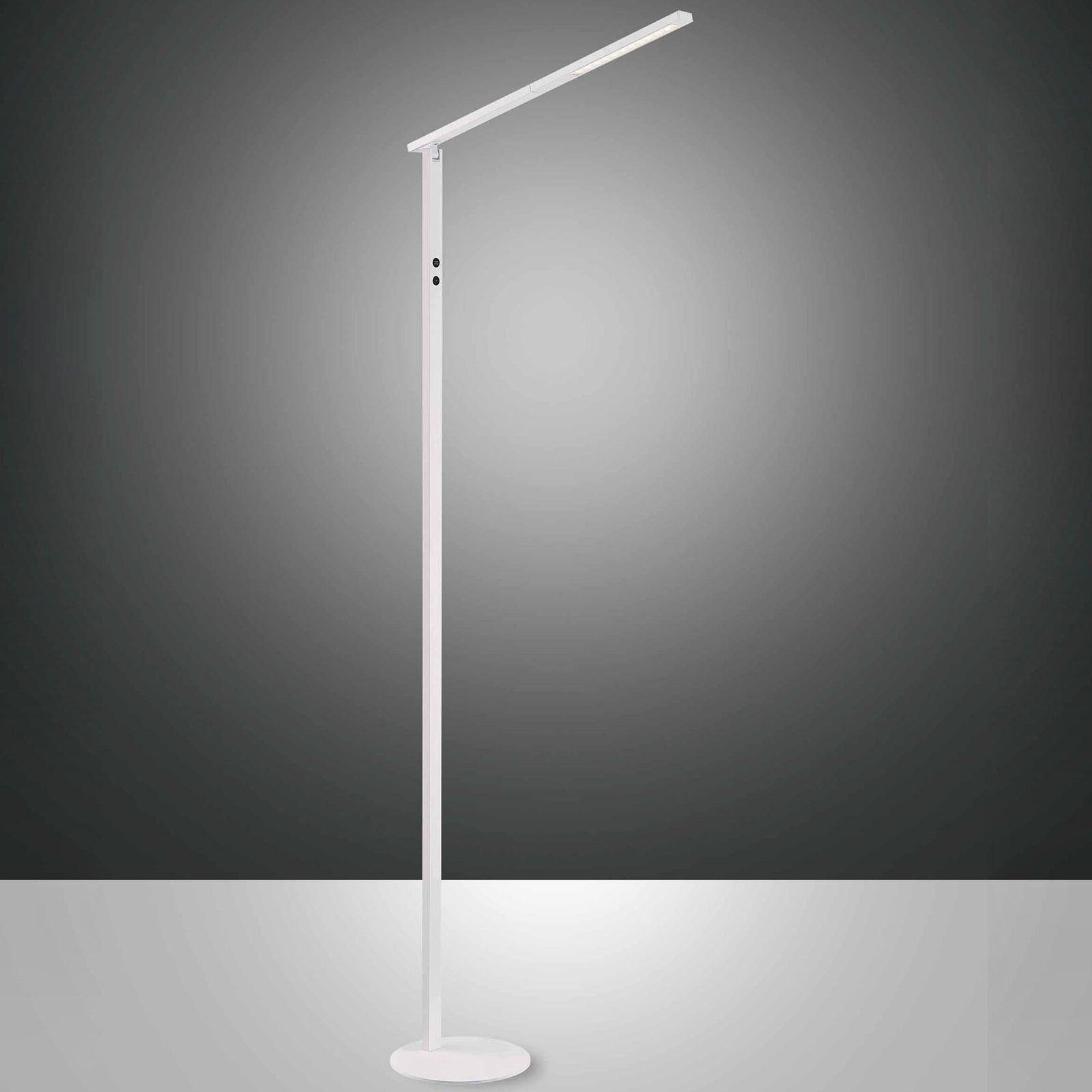 Lampa stojąca LED Ideal, 1-punktowa, CCT, biała