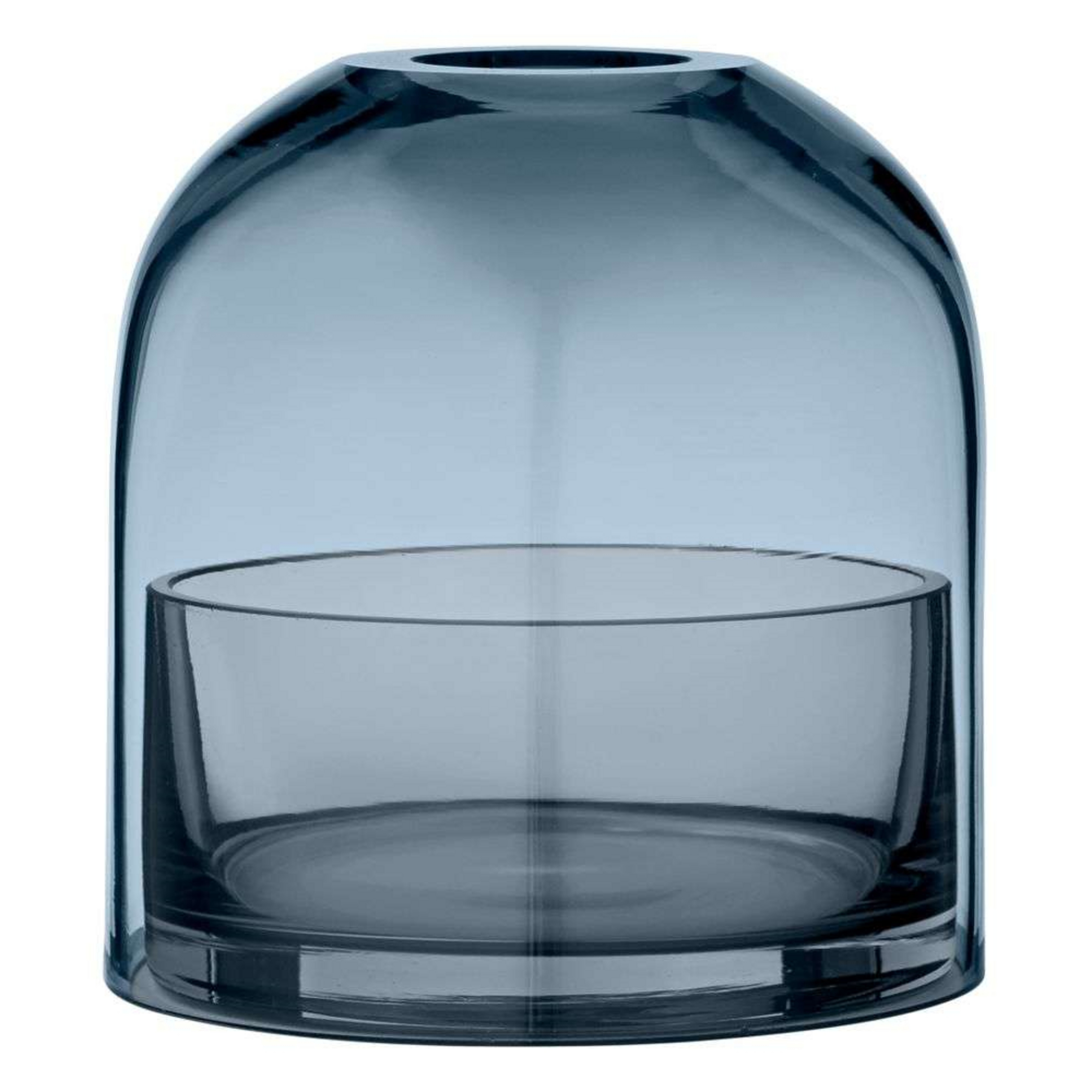 Tota Laterne Tealight Schwarz/Navy - AYTM
