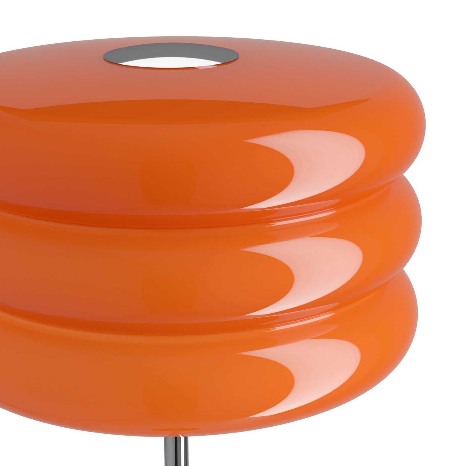 Stojacia lampa Tortora, oranžová, sklo, kov, výška 153 cm, E27 Stojacia lampa Tortora, oranžová, sklo, kov, výška 153 cm, E27