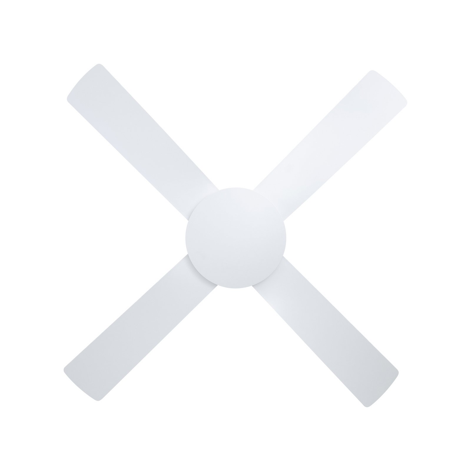 Ventilador de teto Bondi 1, branco mate, comando à distância