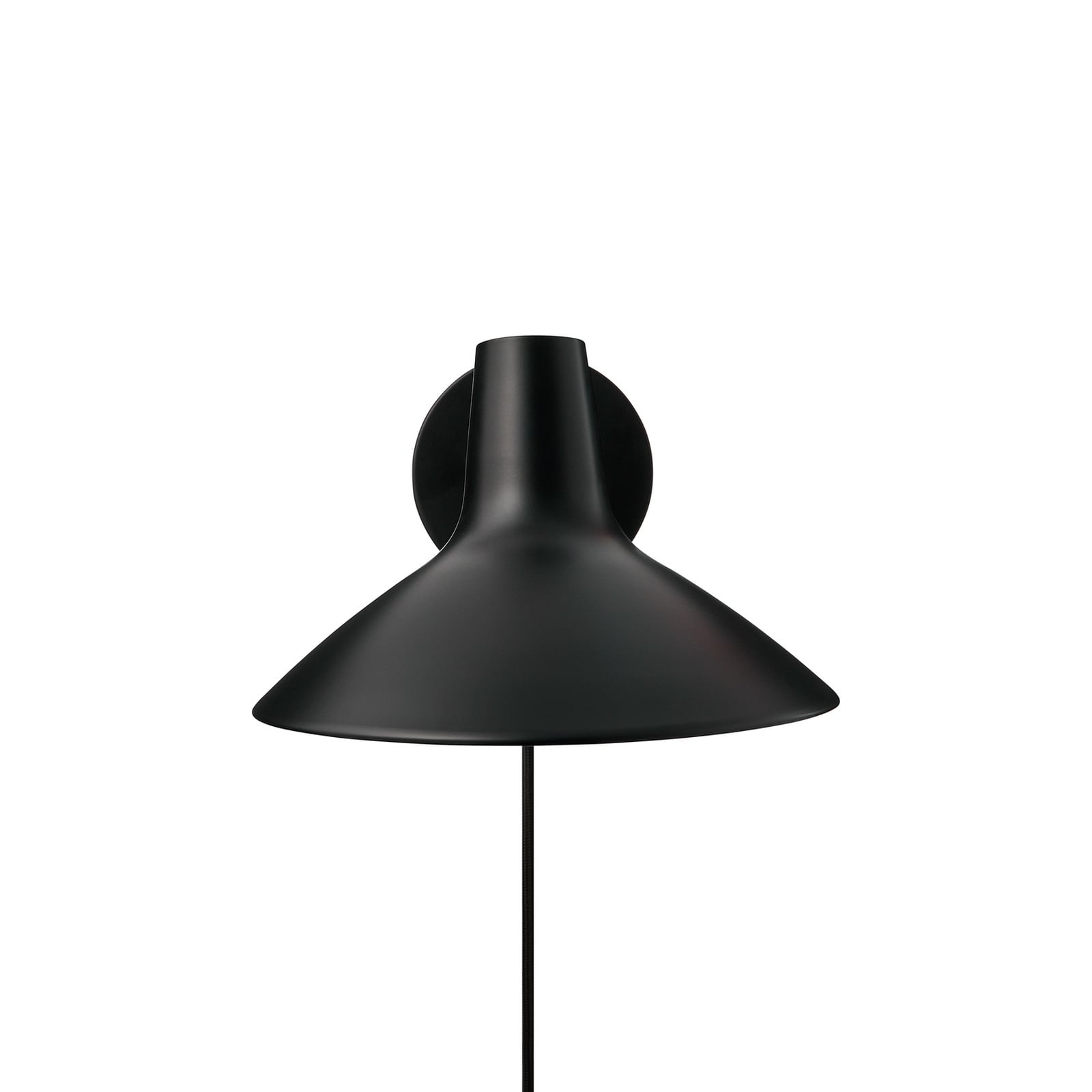 Darci Krátké nástěnné svítidlo, projekce 33,5 cm, černé