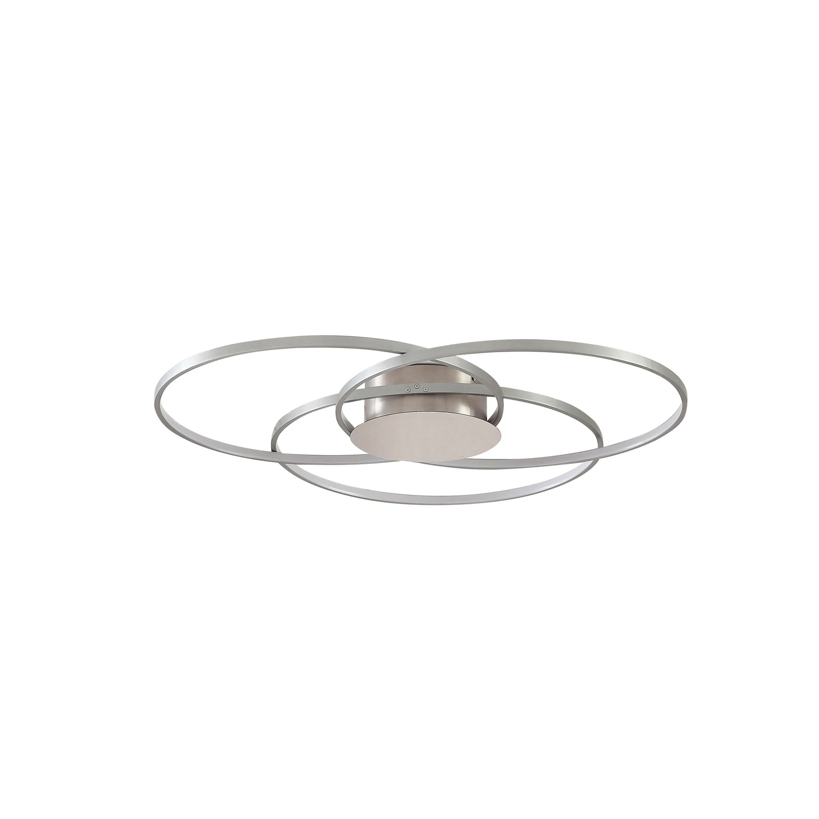 Lindby plafonieră LED Riley, culoare aluminiu, metal, dimabil