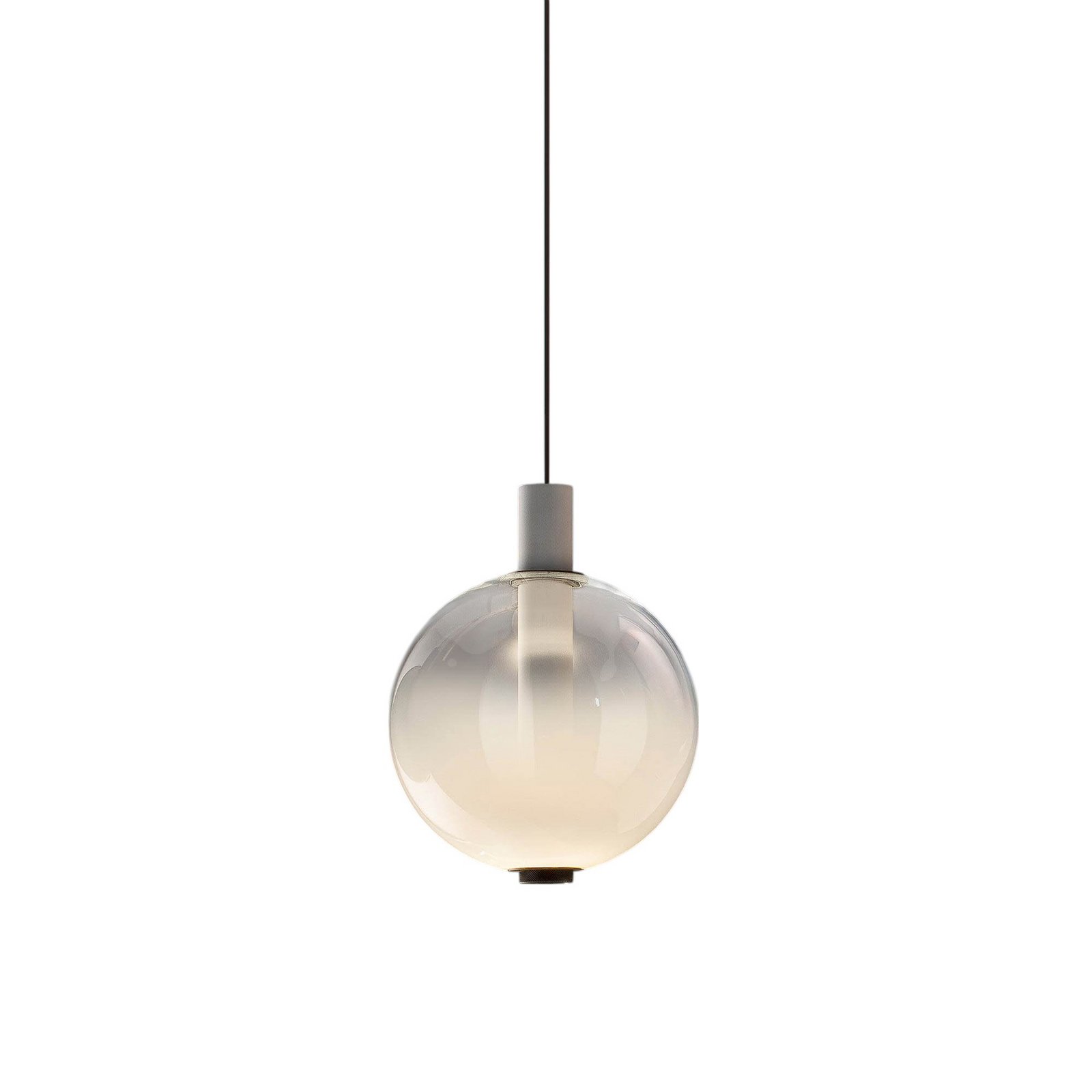 OLEV LED-Hängeleuchte BEAM STICK NUANCE, weiß, Ø 20 cm, 927