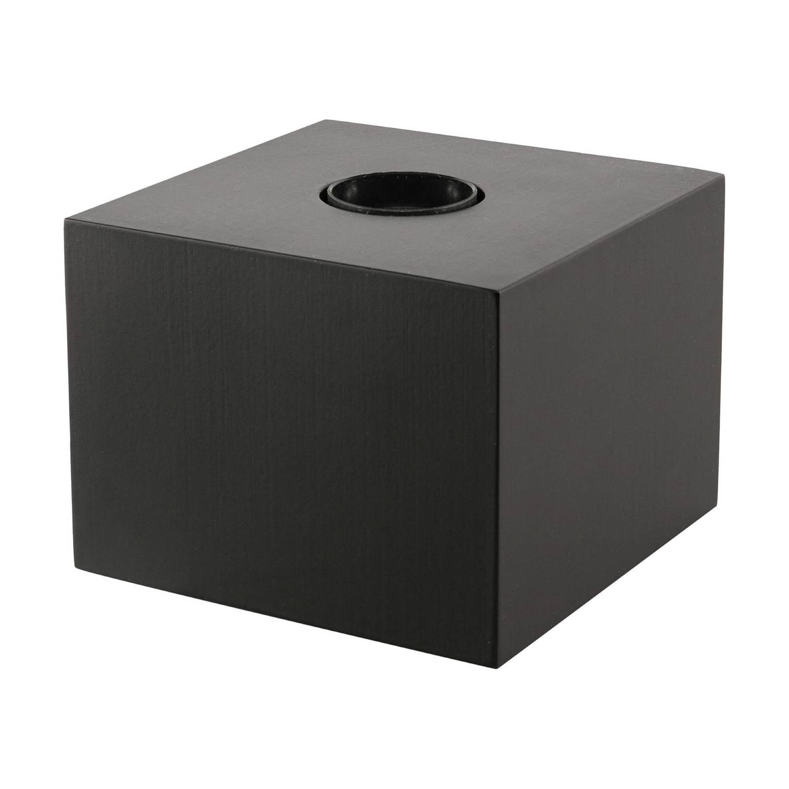 SEGULA Tischleuchte Cozy, Buche schwarz, Würfelform, E27