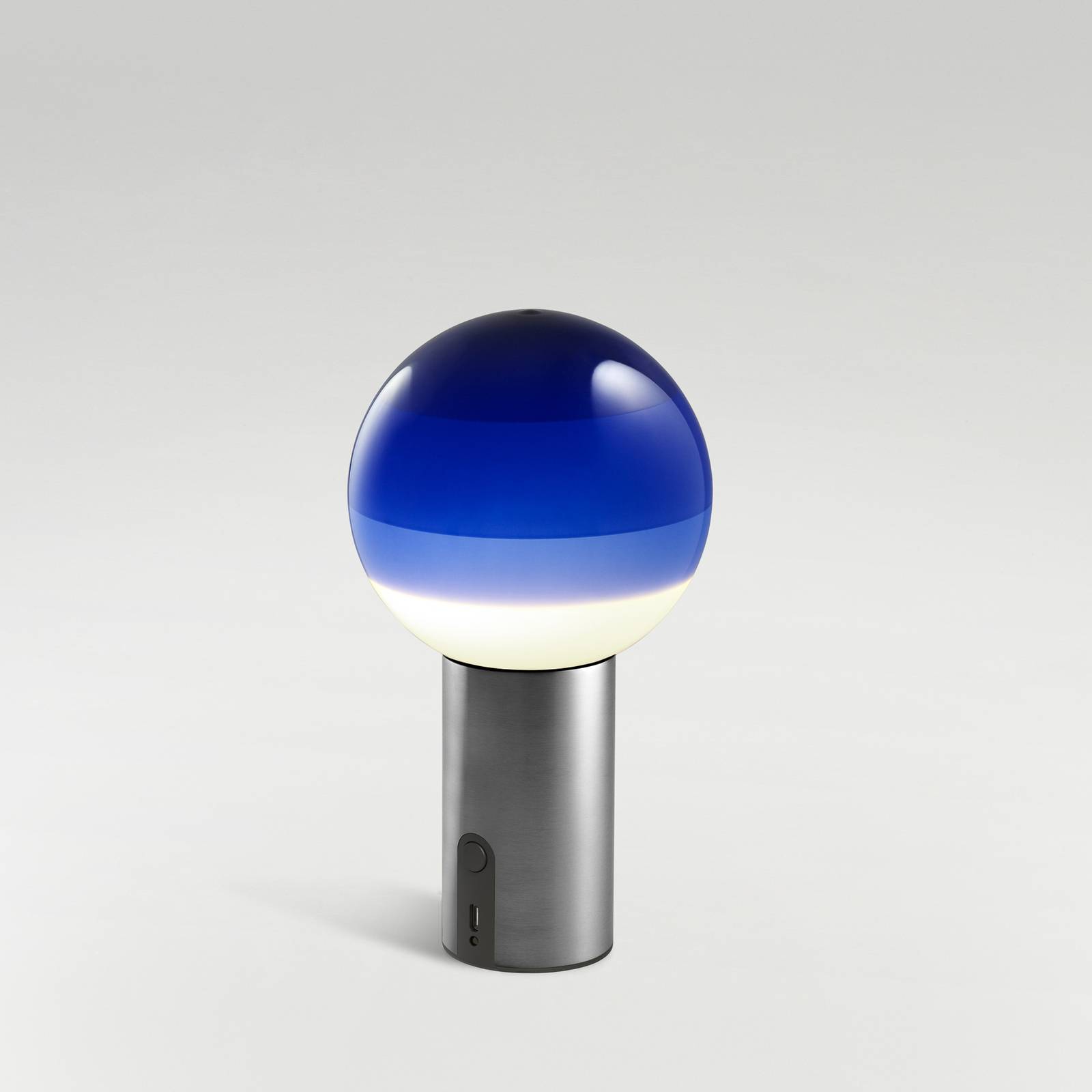 MARSET Dipping Light bordlampe, batteri blå/grafit