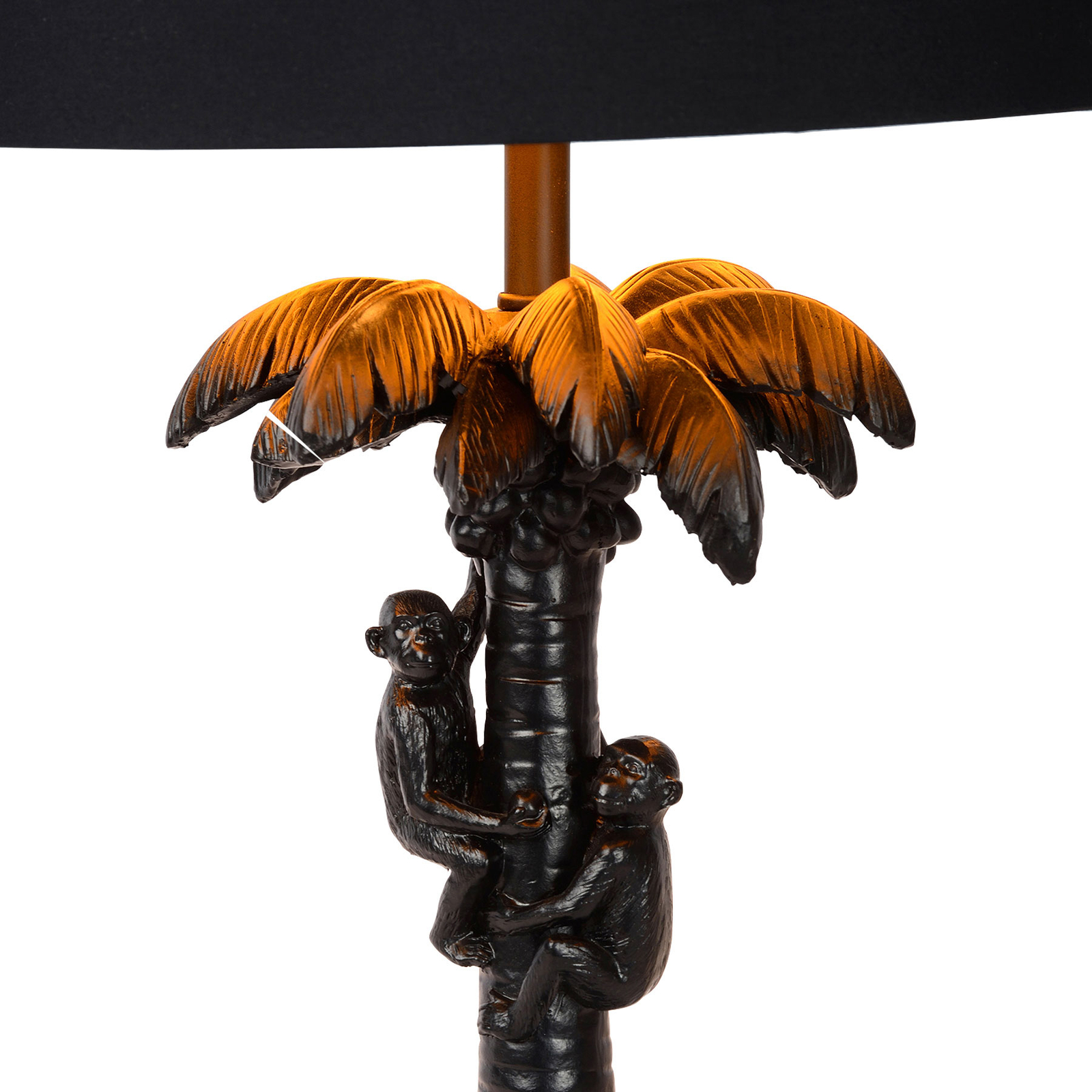 Lampa stołowa Extravaganza Coconut, czarna