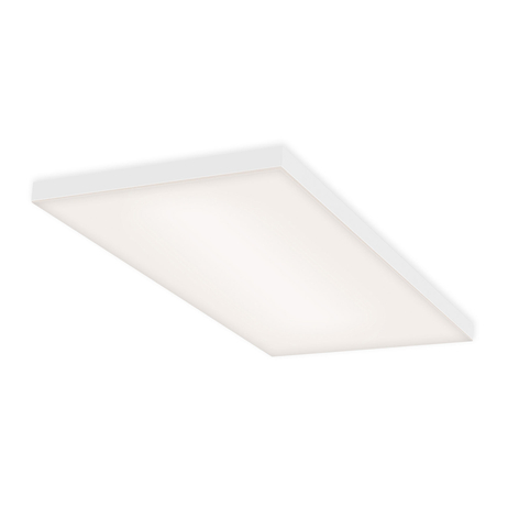 LED-taklampa Frameless RGBW, rektangulär