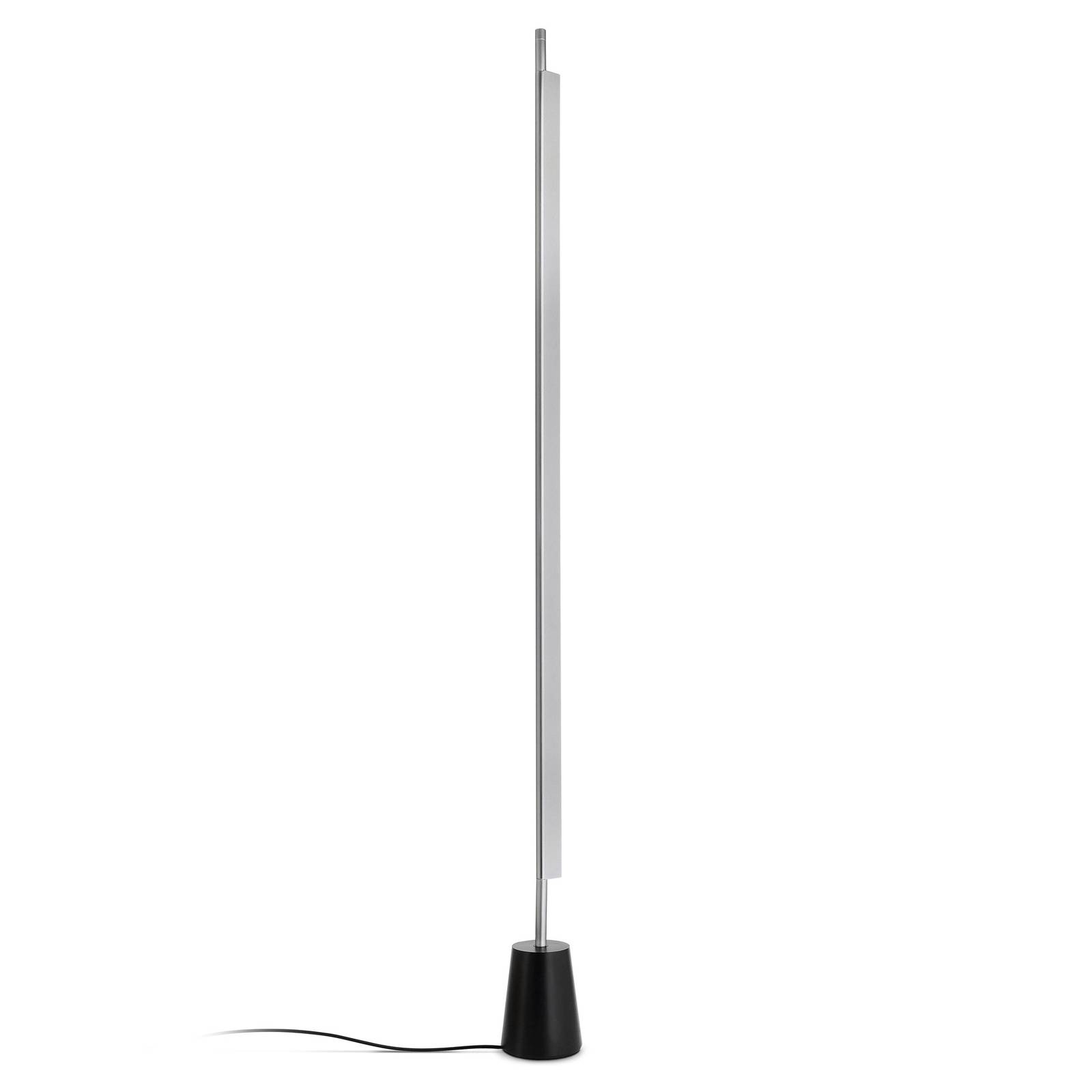 Luceplan Compendium LED-Stehlampe 2.700K aluminium