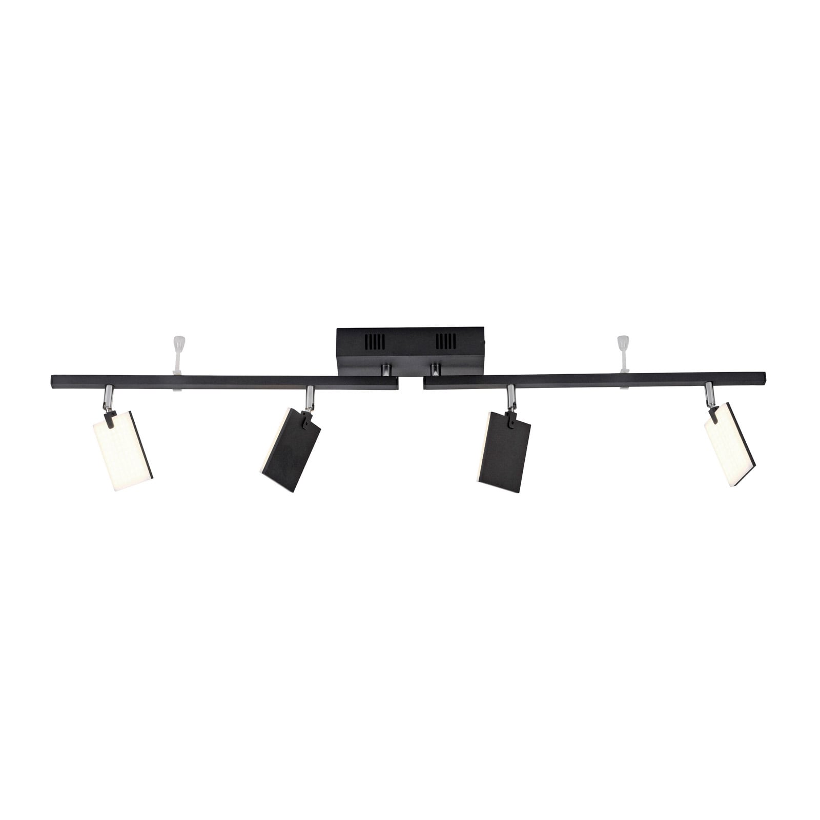 Mira Deckenlampe, black pearl, 4-flg., Remote, CCT - PURE Mira Deckenlampe, black pearl, 4-flg., Remote, CCT - PURE