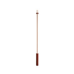 Applique murale LED « In Fine », rouge, hauteur 160 cm, IP65 - DCW