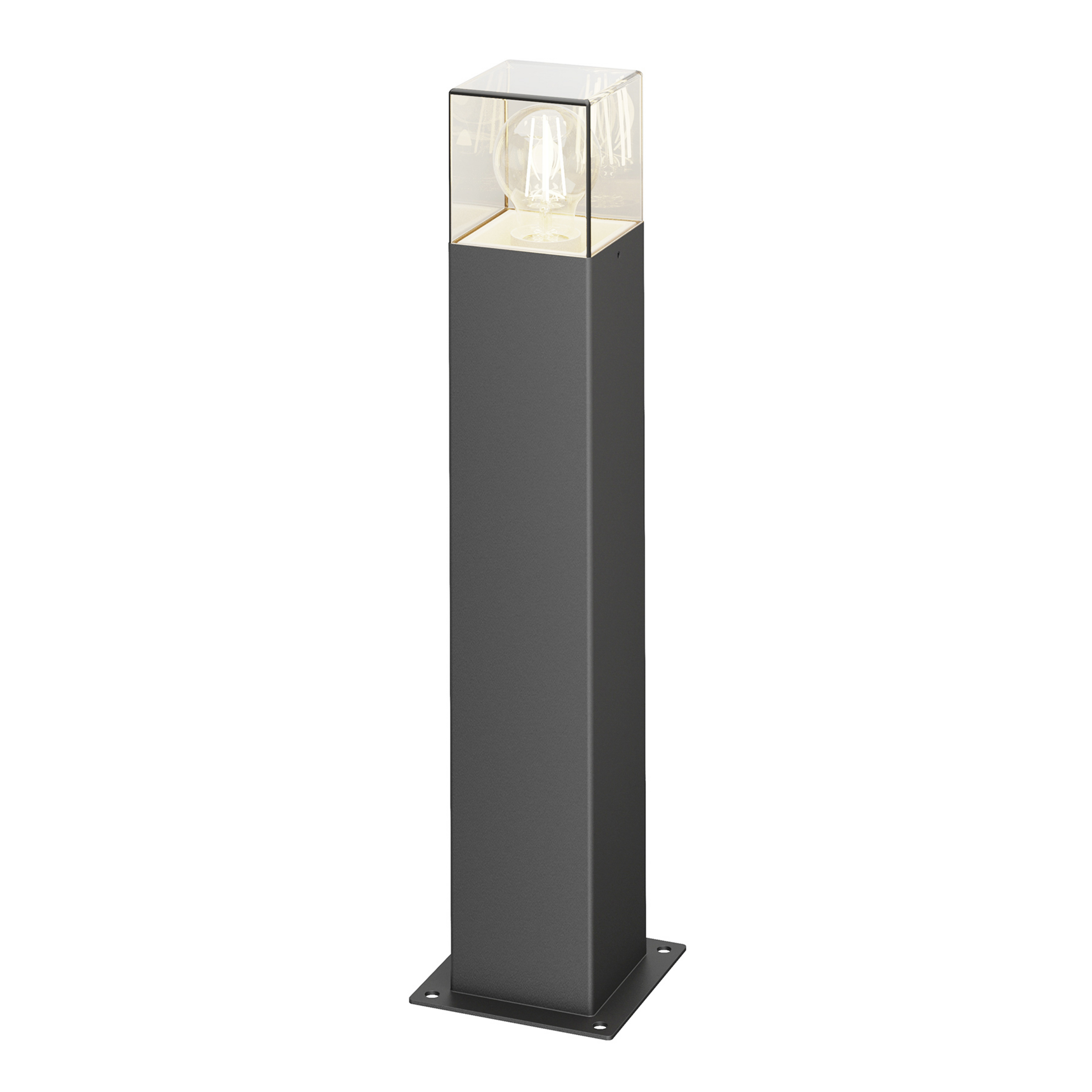 Keke Gartenleuchte H50 Anthracite - Lucande