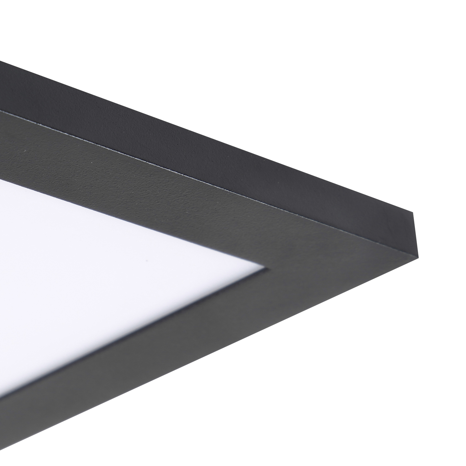 Panel LED Enhife, czarny, 29,5 x 29,5 cm, aluminium