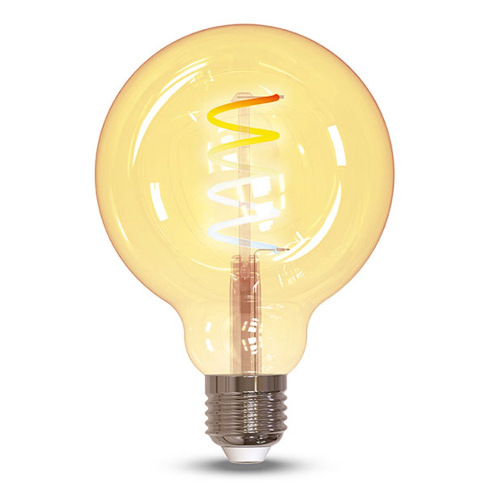 TINT Müller Licht tint LED globe G95 E27 5.5 W gold, E27, 5.5 W, energy efficiency: A+, L: 14 cm