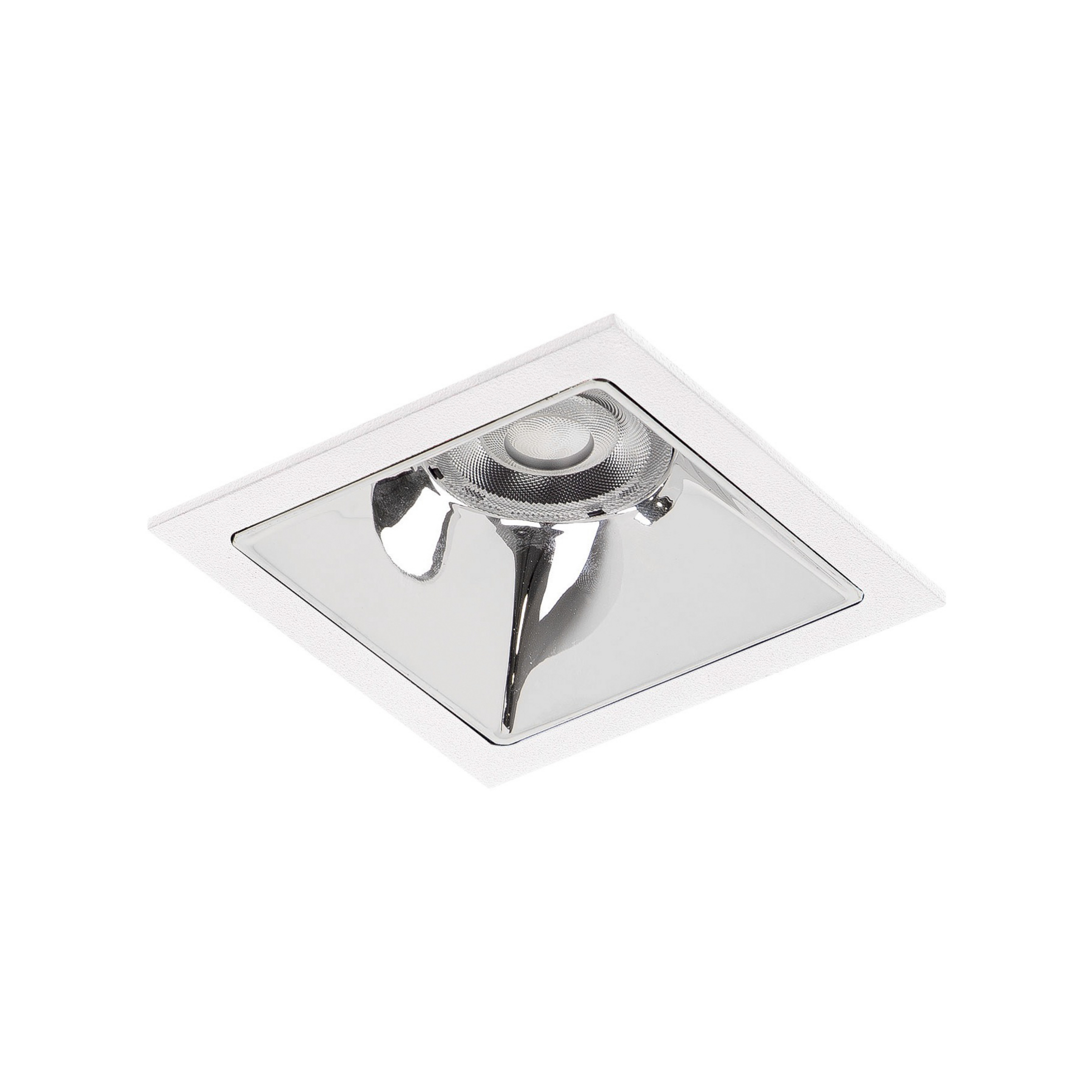 BRUMBERG Apollo Mini, réflecteur lisse, rond, 3.500 K, blanc