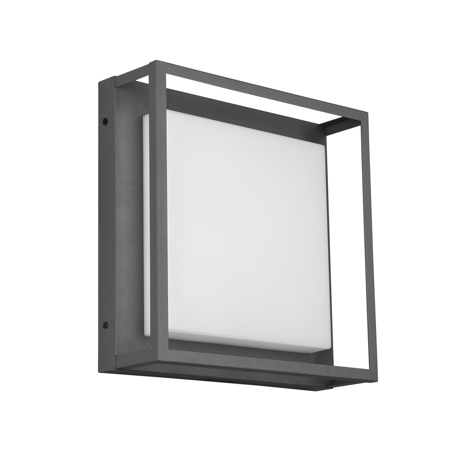 LED outdoor ceiling light Witham IP54, CCT, anthracite