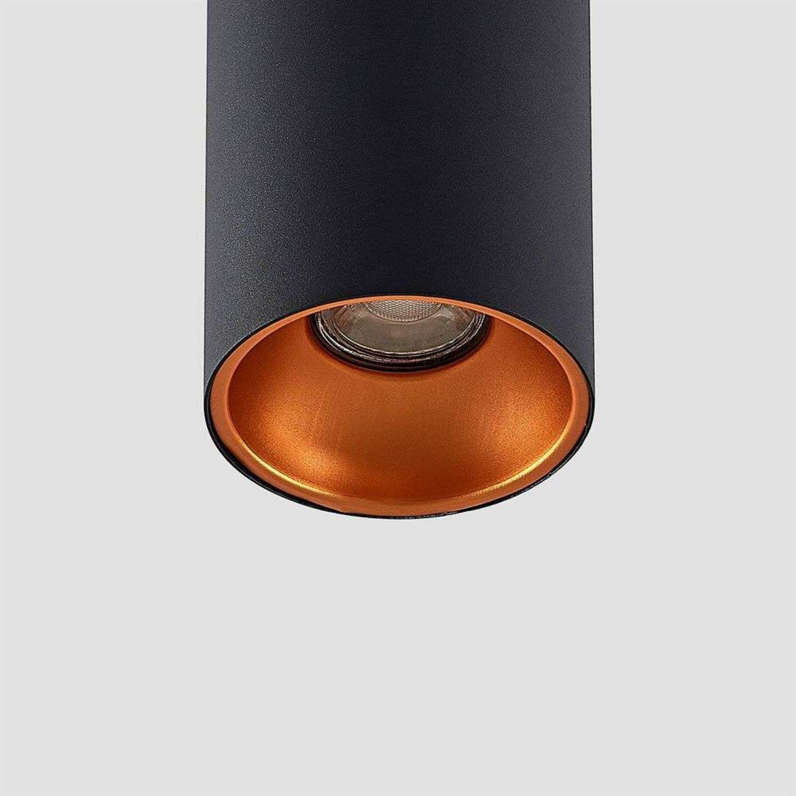 Hinka Round Ceiling Lamp H25,4 Black - Arcchio