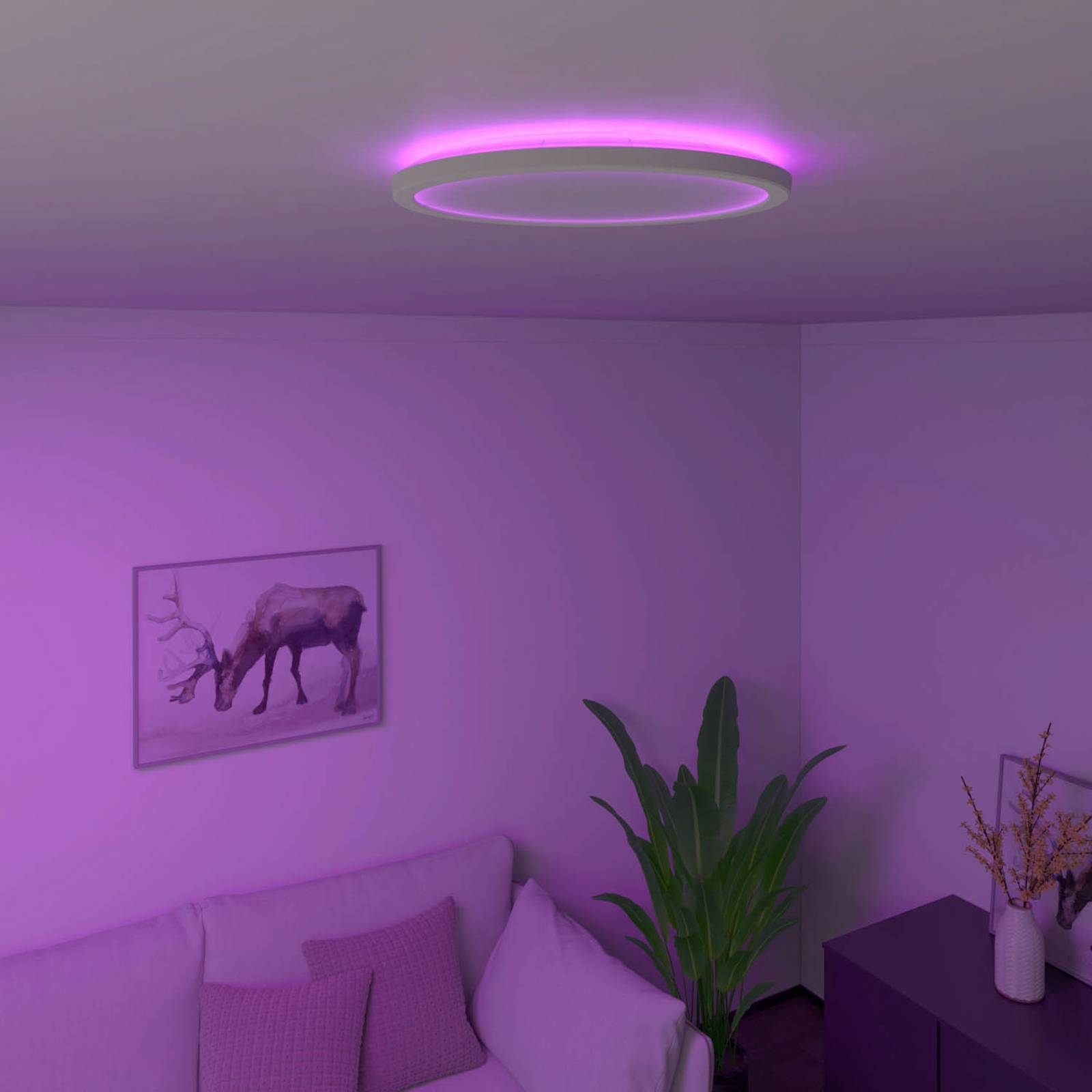 Calex Smart Halo LED-taklampa, Ø 29,2 cm