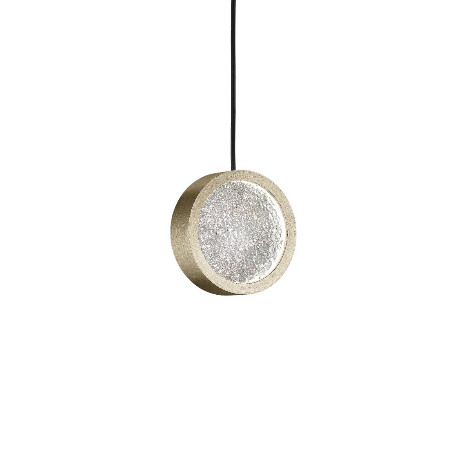 LED-Hängeleuchte Yo-Yo B, einflammig, gold