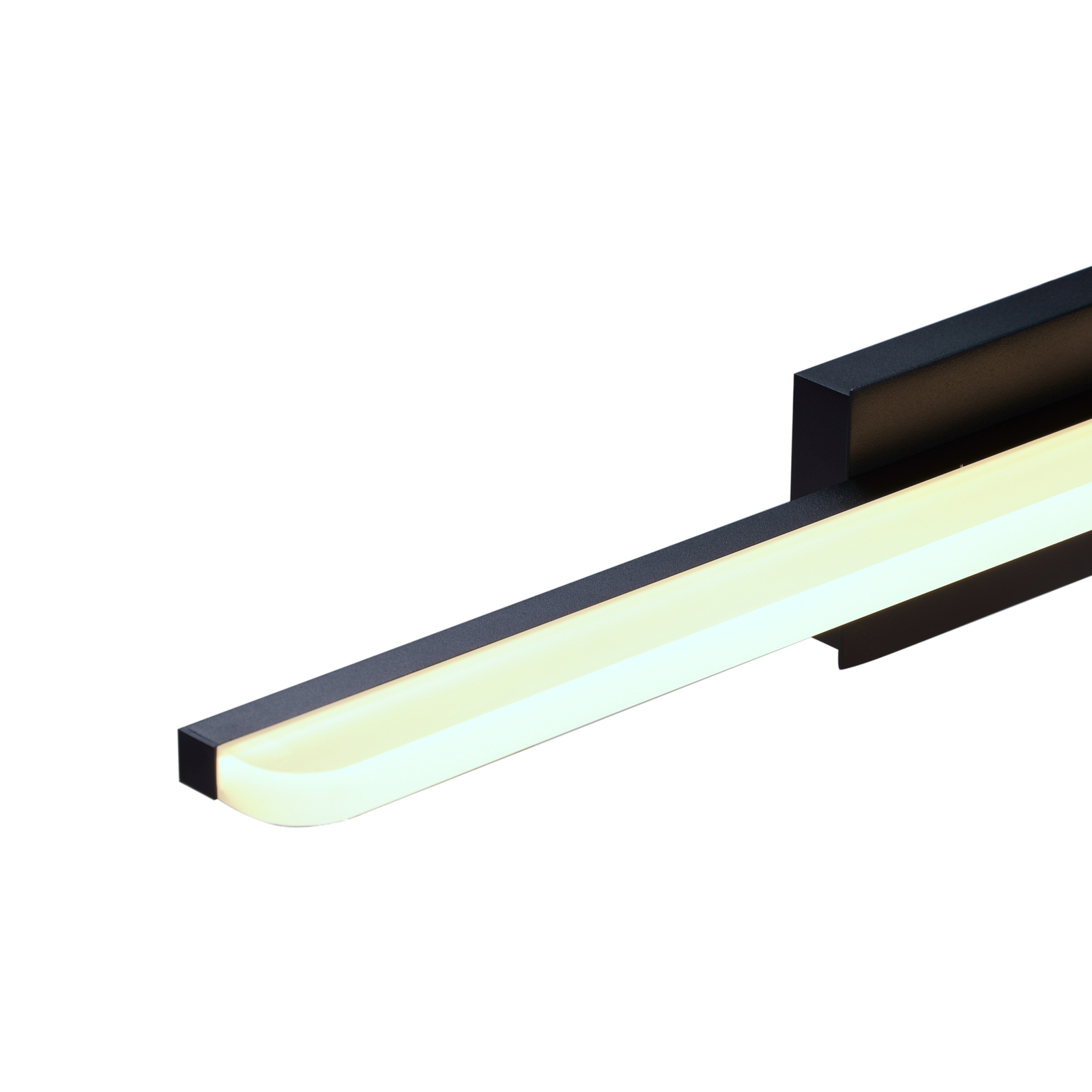 Koupelnové zrcadlové světlo LED Lindby Okke, černé