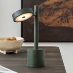 GOOD & MOJO lampada LED da tavolo Okinawa, verde, 35 cm, legno