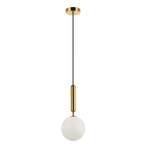 Hanglamp Jolin met bolglas, 1-lamp