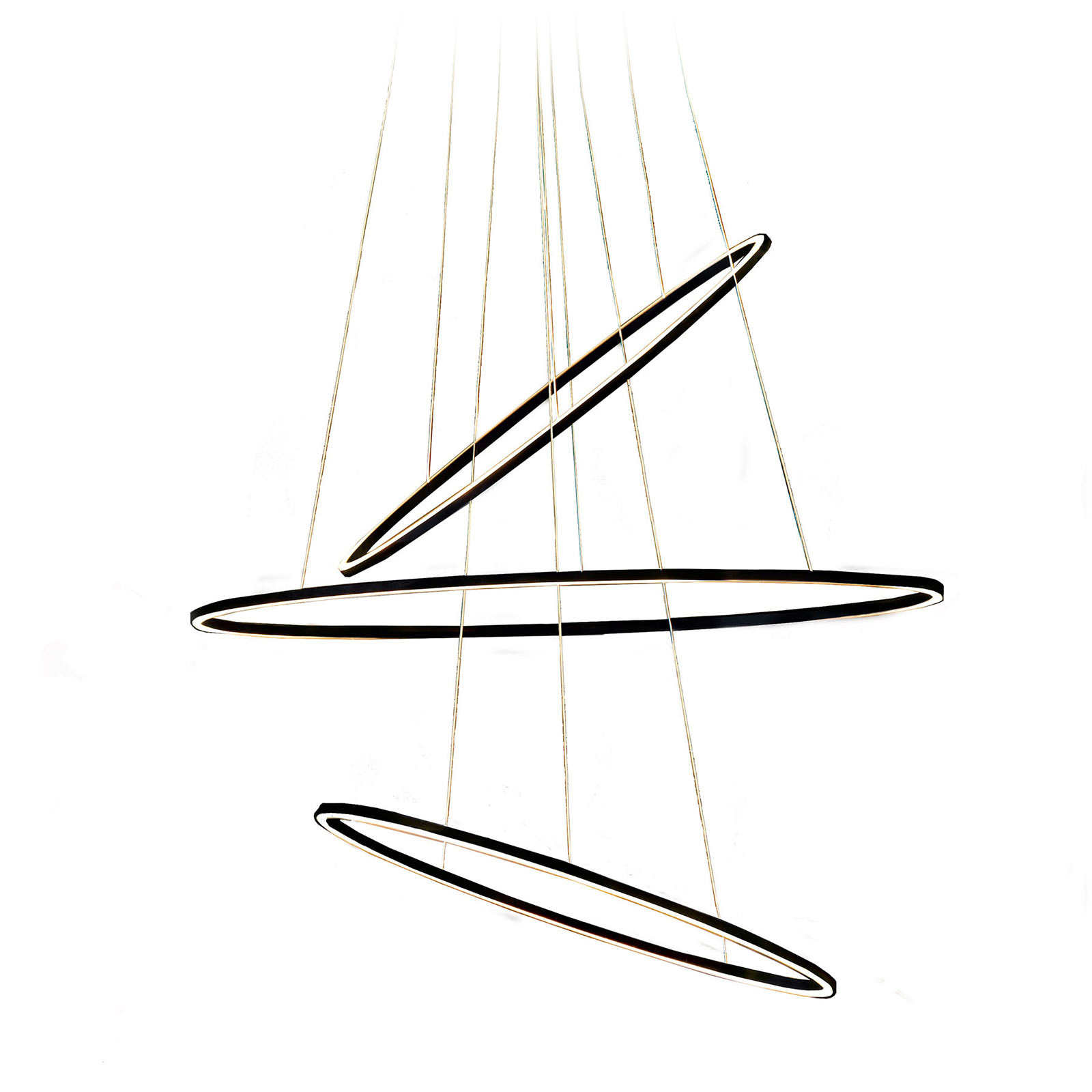 Nemo Ellisse Triple LED-Hängeleuchte 2.700K
