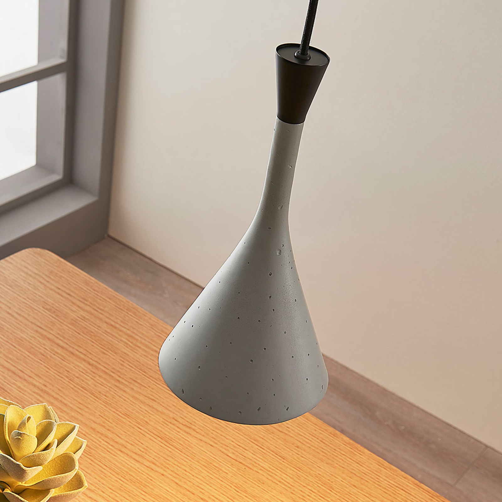 Flynn Hanglamp Ø16 Concrete - Lindby