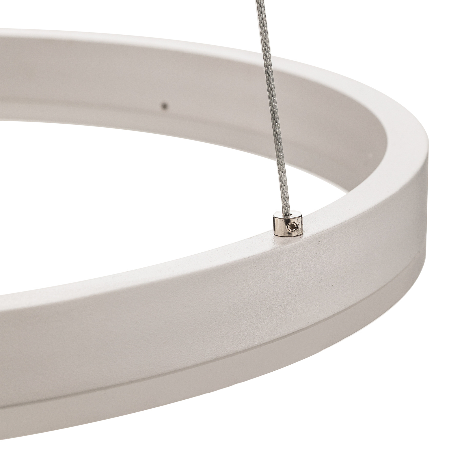 Arcchio Albiona suspension LED, blanche, 40 cm