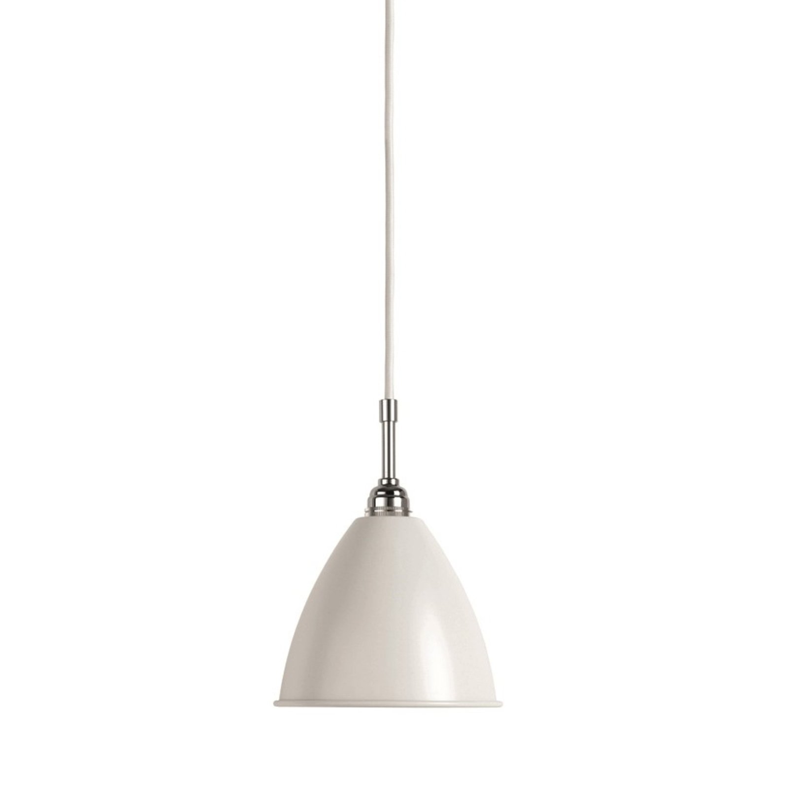 Bestlite BL9 Závěsná Lampa ø16 Chrome/Matte White - GUBI