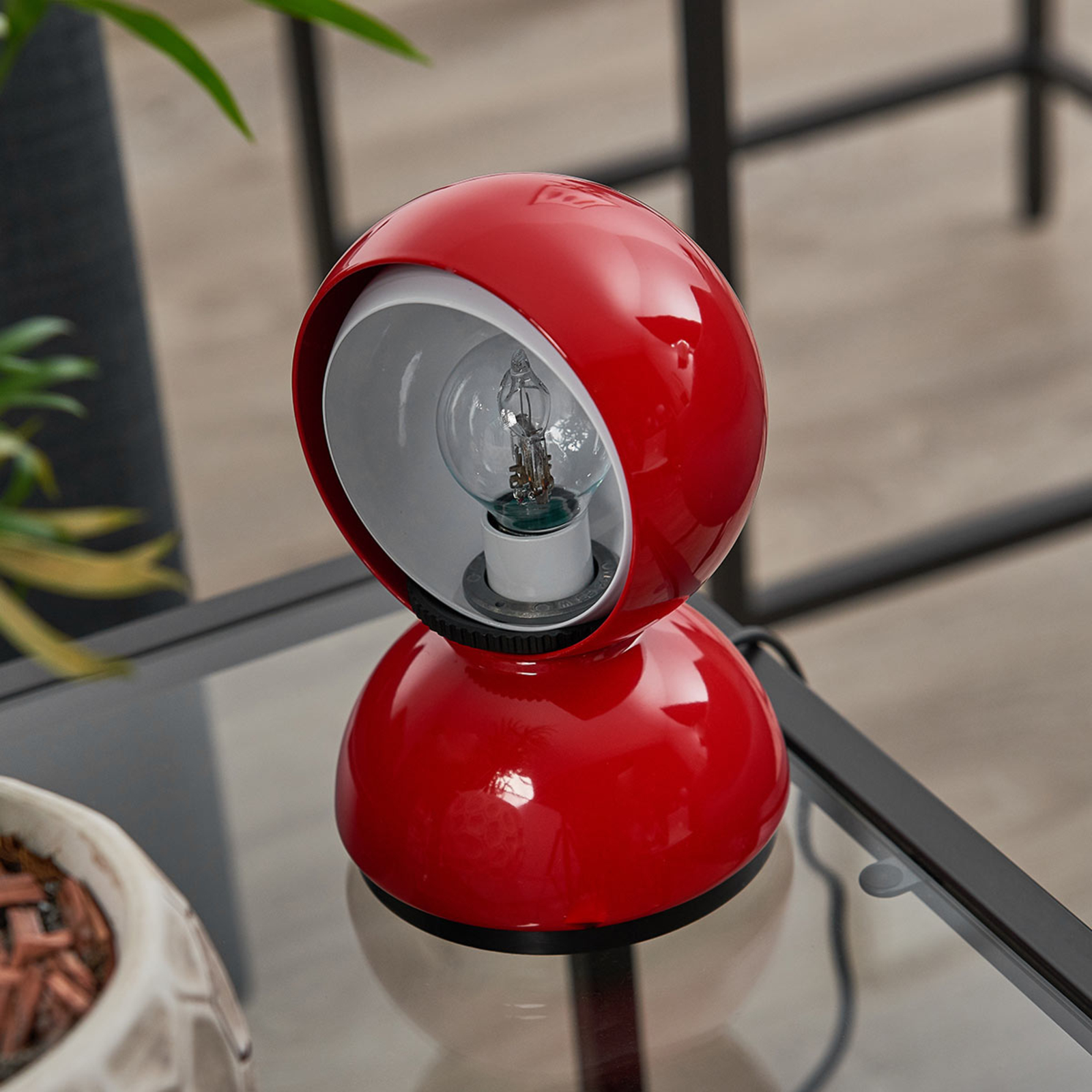 Eclisse Bordslampa Röd - Artemide