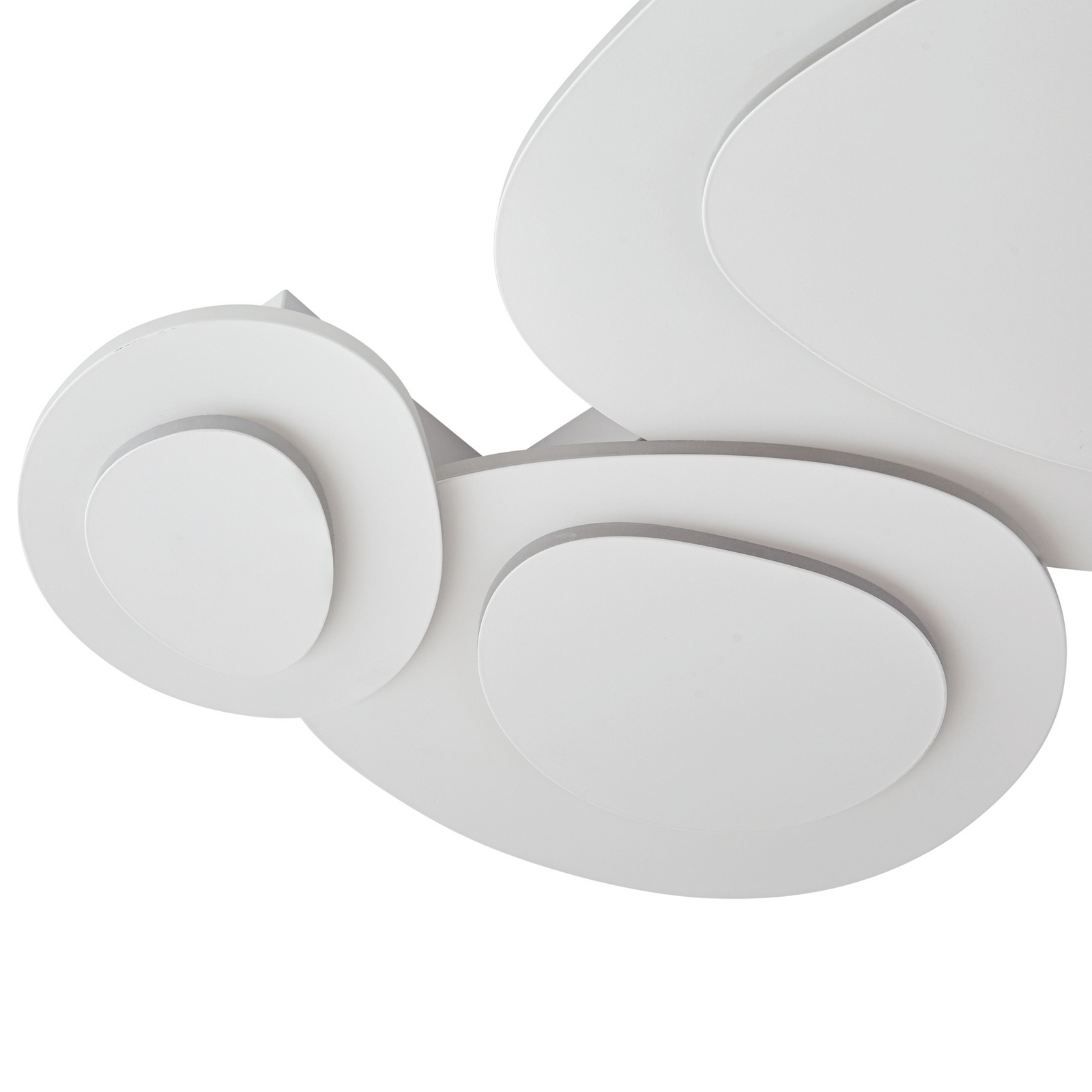 Lindby LED griestu lampa Delar, 60 x 60 cm, CCT, dimmerējama Lindby LED griestu lampa Delar, 60 x 60 cm, CCT, dimmerējama