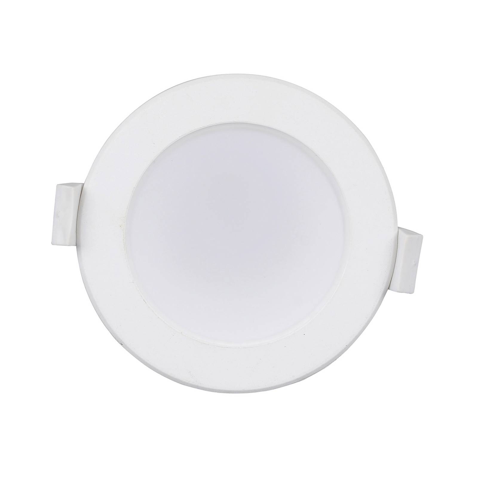 Oprawa wpuszczana LED Prios Rida, 22,5cm, 30W, 3 sztuki, CCT, ściemniana