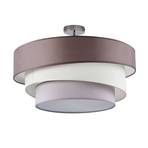 Melia Stropna lampa Grey-Brown/Bijela/Siva/Krom - Lindby