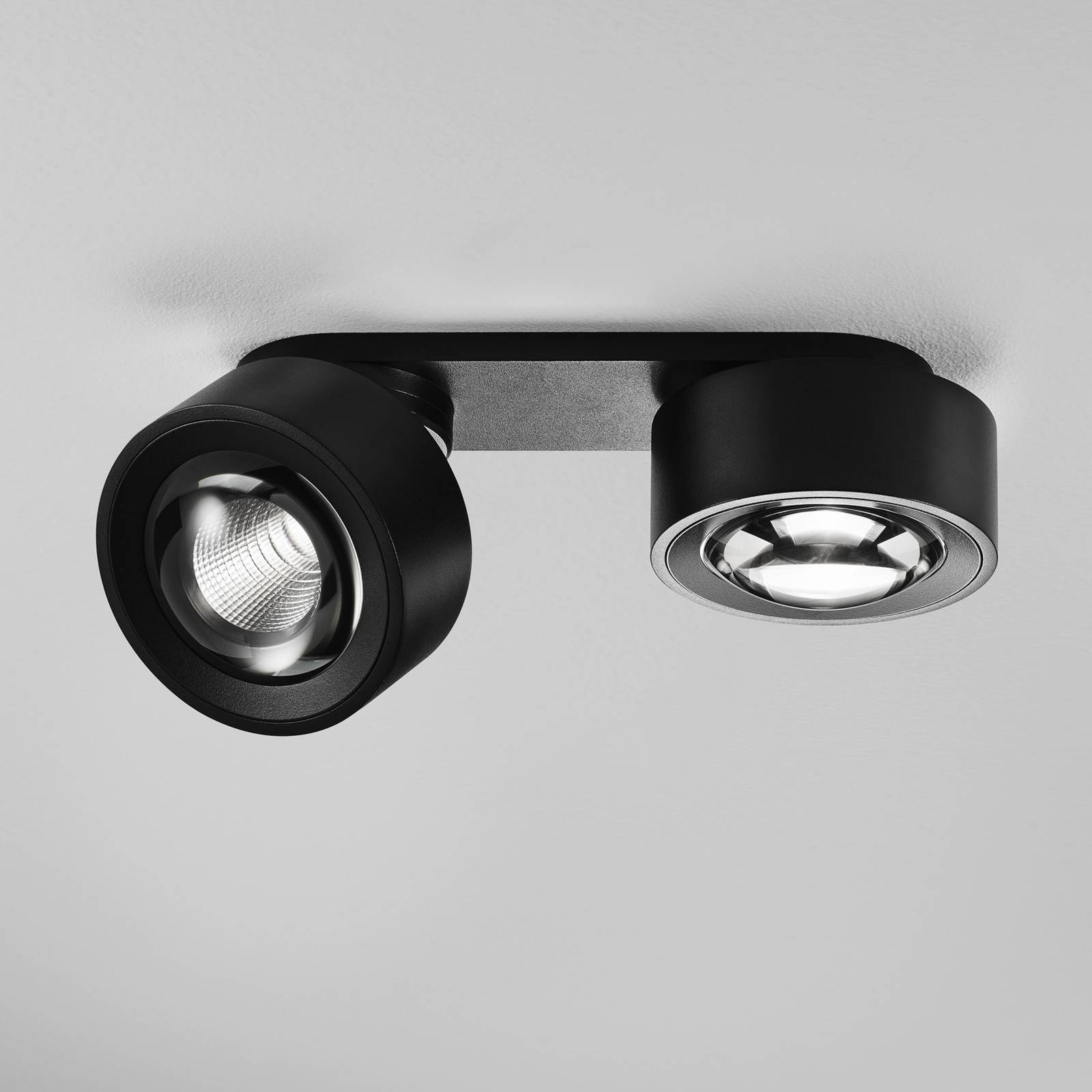 EGG DLS spot LED Clippo Optic Duo, czarny/czarny, DTW