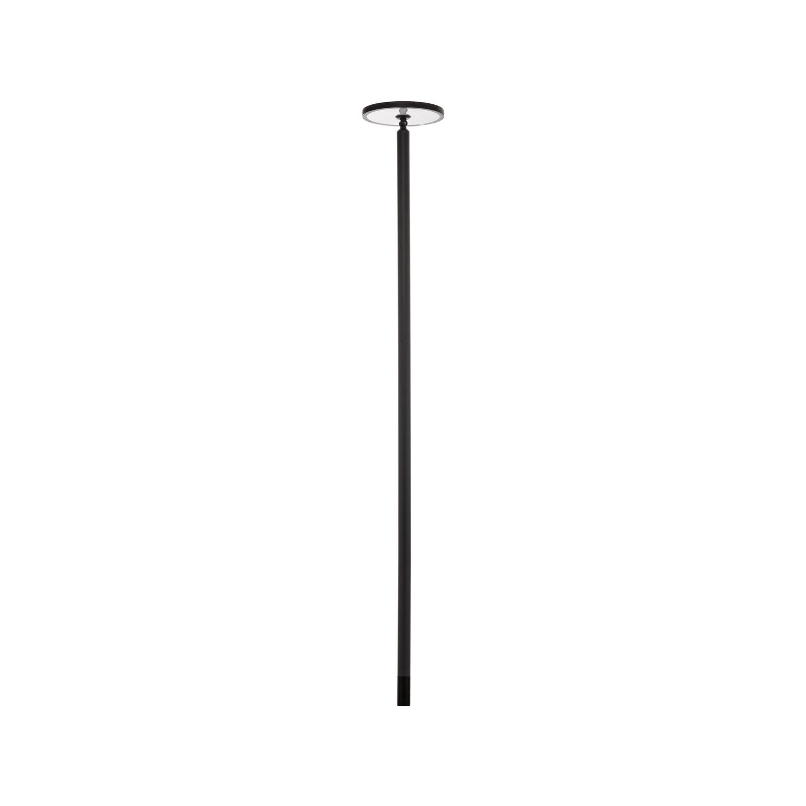 Lucande LED-Außenleuchte Akito, anthrazit, 220 cm, IP54