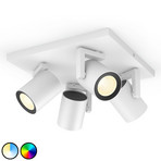 Philips Hue Argenta LED-Spot vierflammig