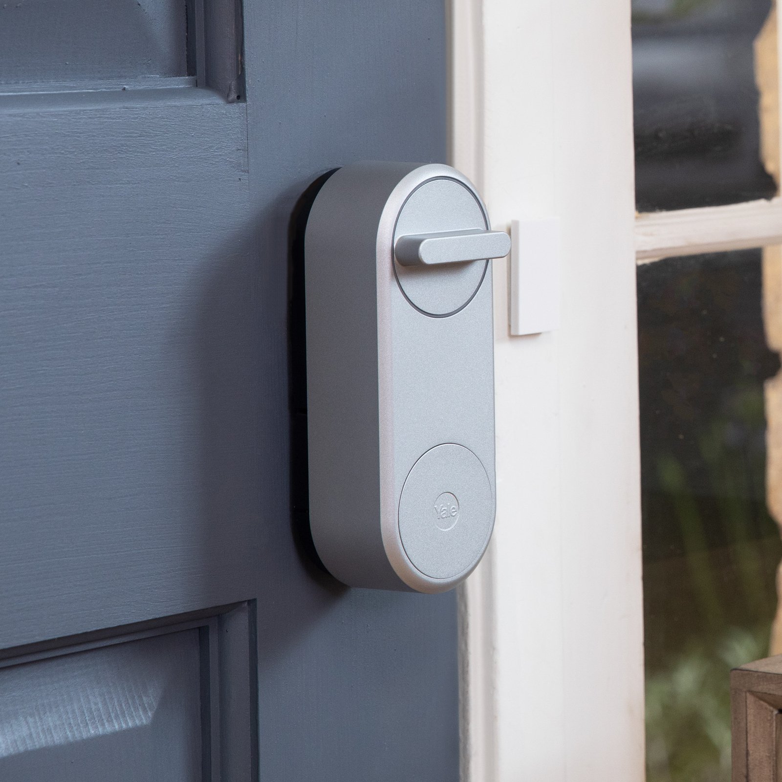 Yale Linus Smart Lock serratura porta, argento