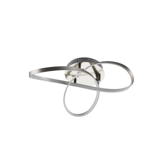 Saliha Mennyezeti Lámpa Nickel/White - Lindby