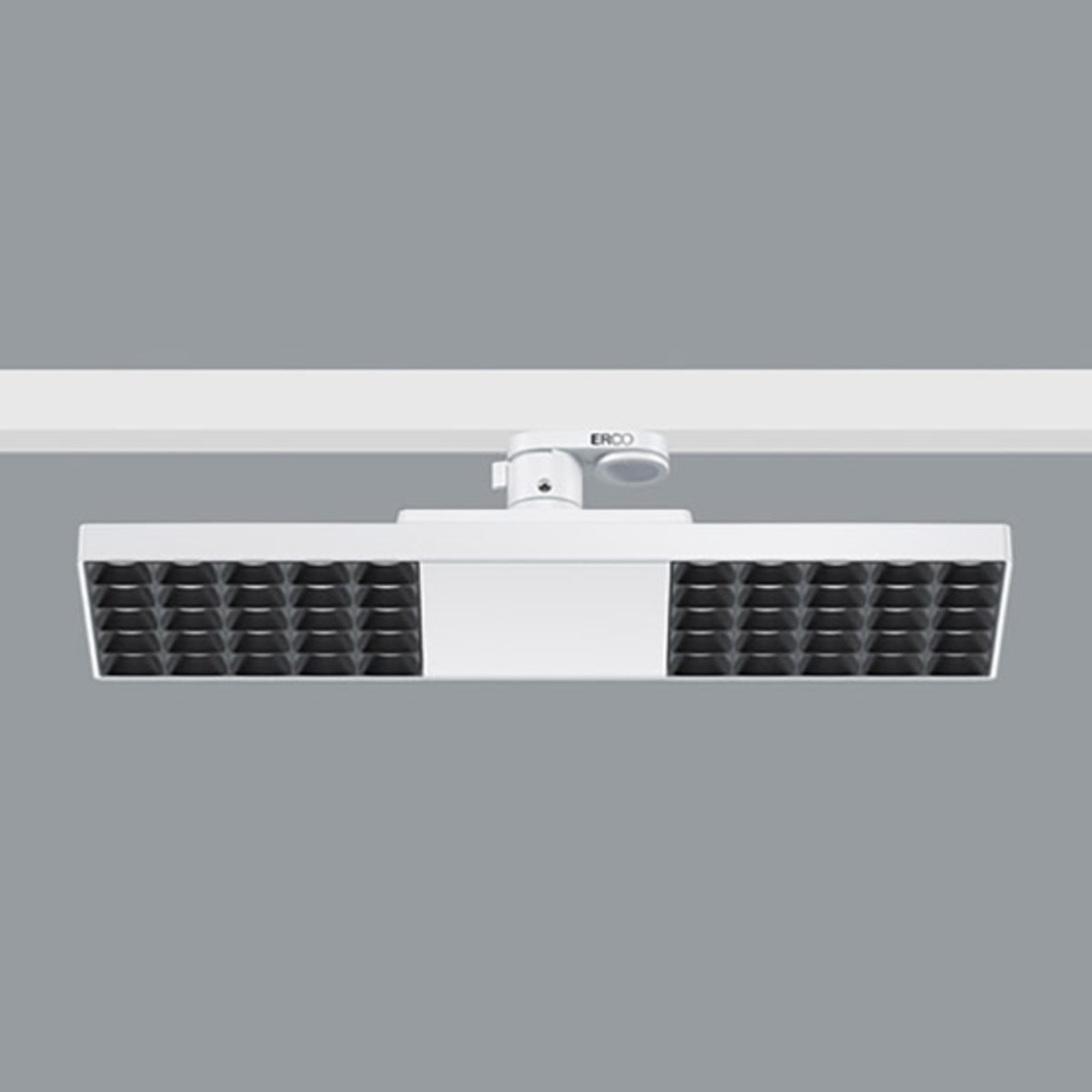 ERCO Jilly 230V 15W extra wide, Raster schwarz